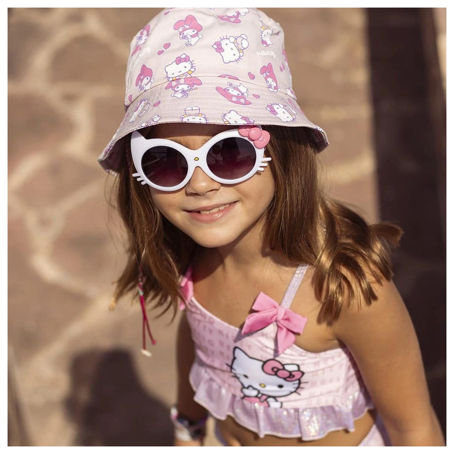 Sanrio Bucket Hat Hello Kitty 52 cm produktová fotografia