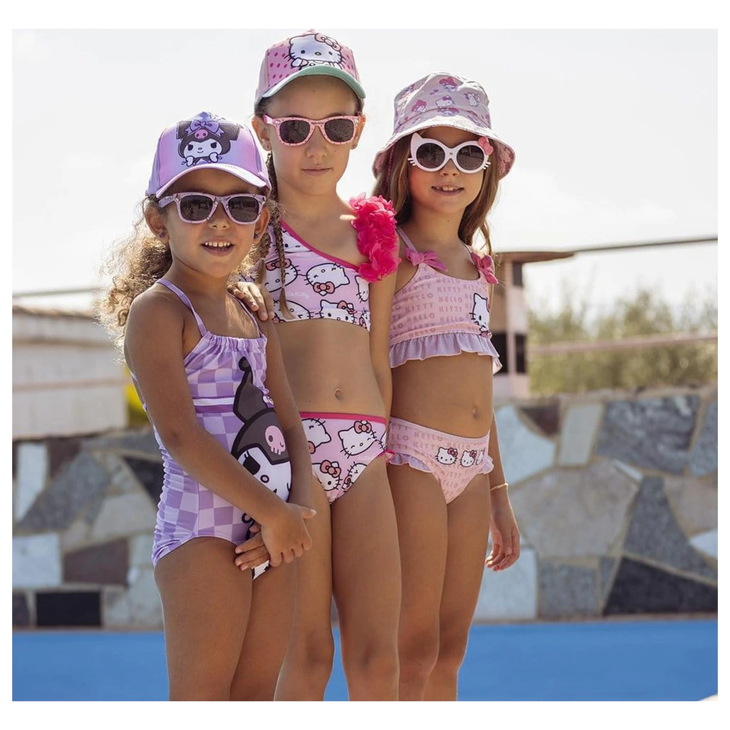 Sanrio Bucket Hat Hello Kitty 52 cm produktová fotografia
