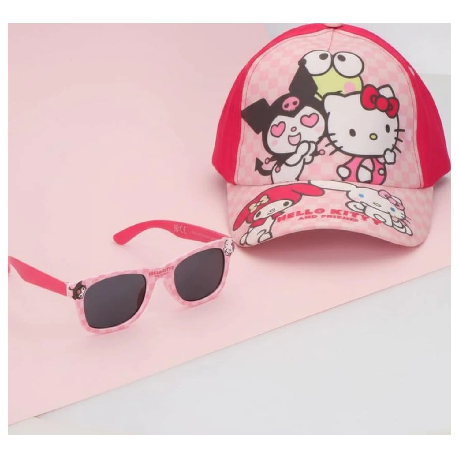 Sanrio čiapka a sada slnečných okuliarov Hello Kitty B 53 cm produktová fotografia