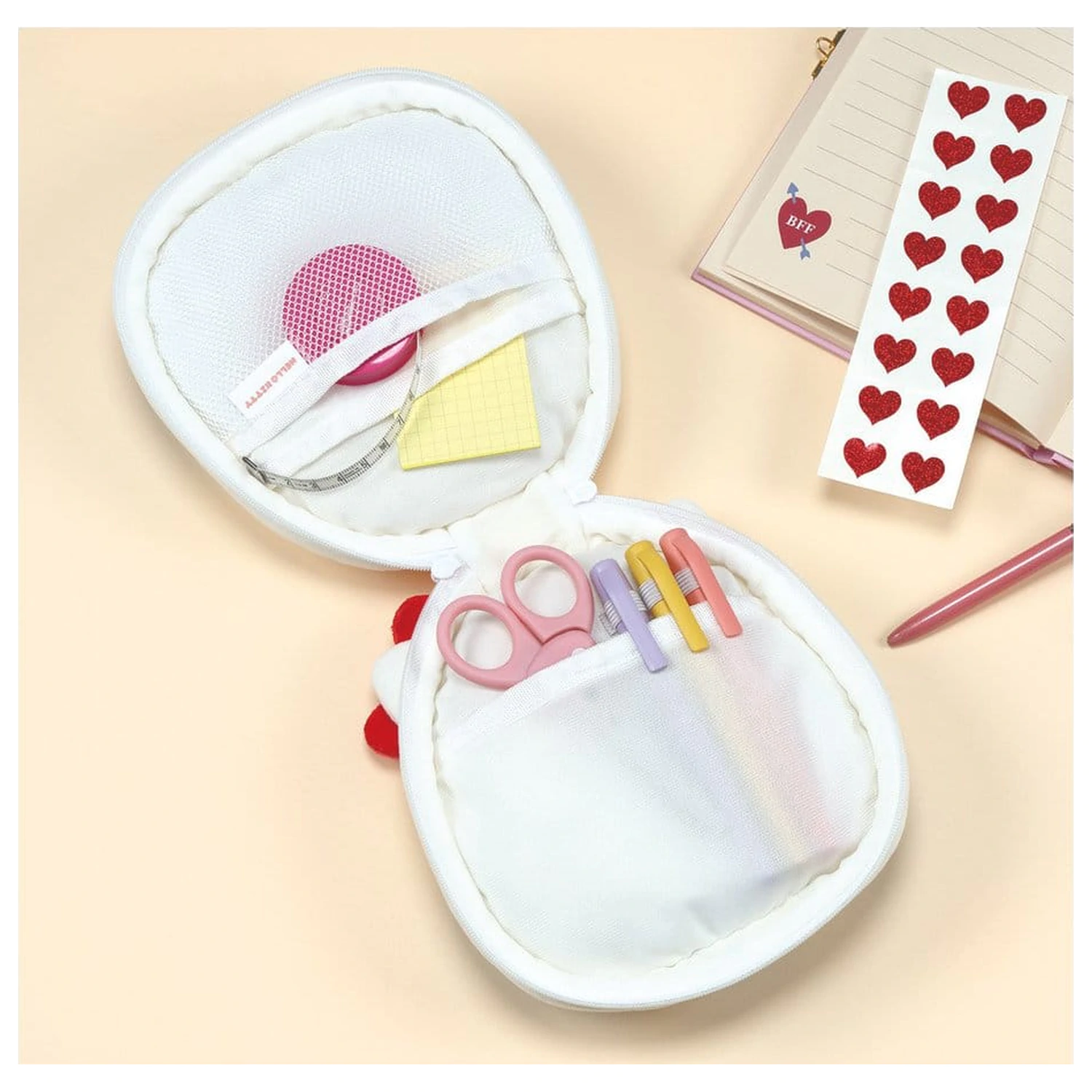 Sanrio taštička Hello Kitty Fluffy produktová fotografia