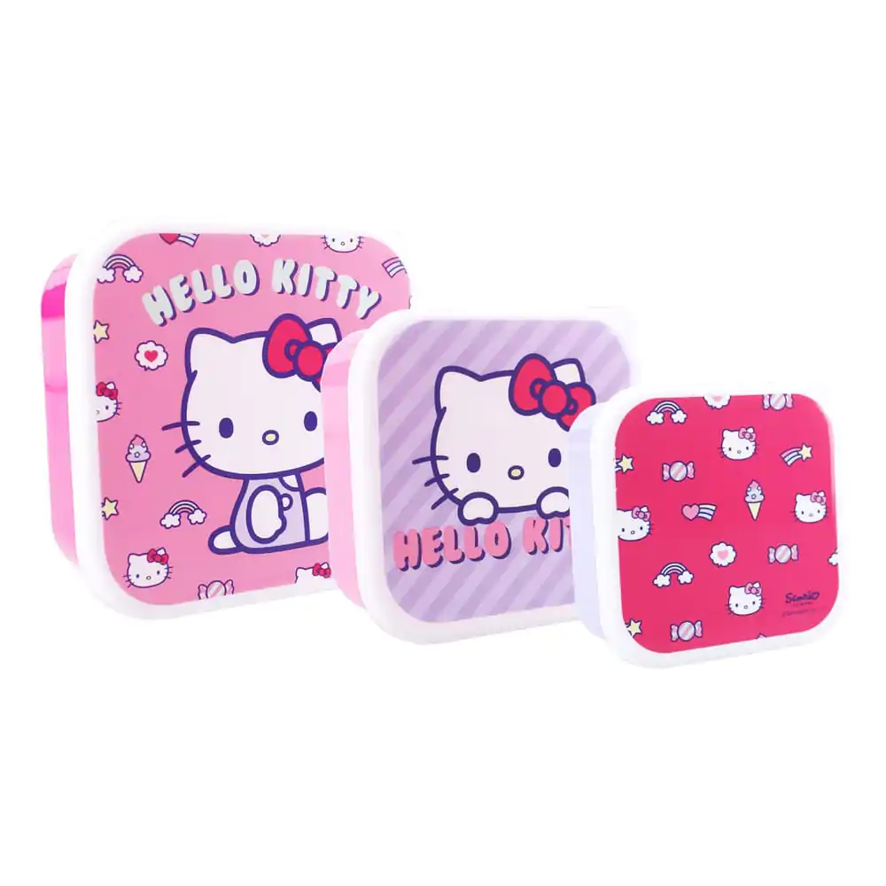 Sanrio Snack Box Set Hello Kitty Fresh Bites produktová fotografia