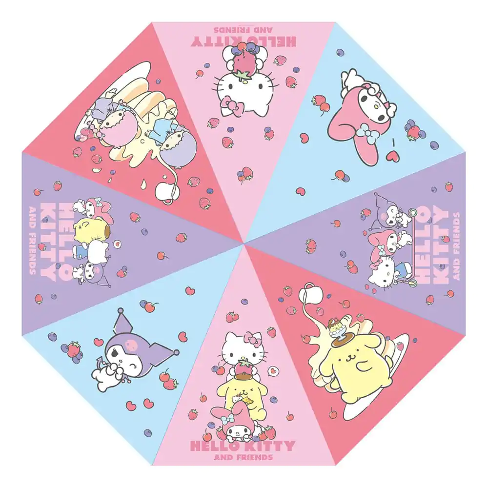Sanrio dáždnik Hello Kitty & Friends produktová fotografia