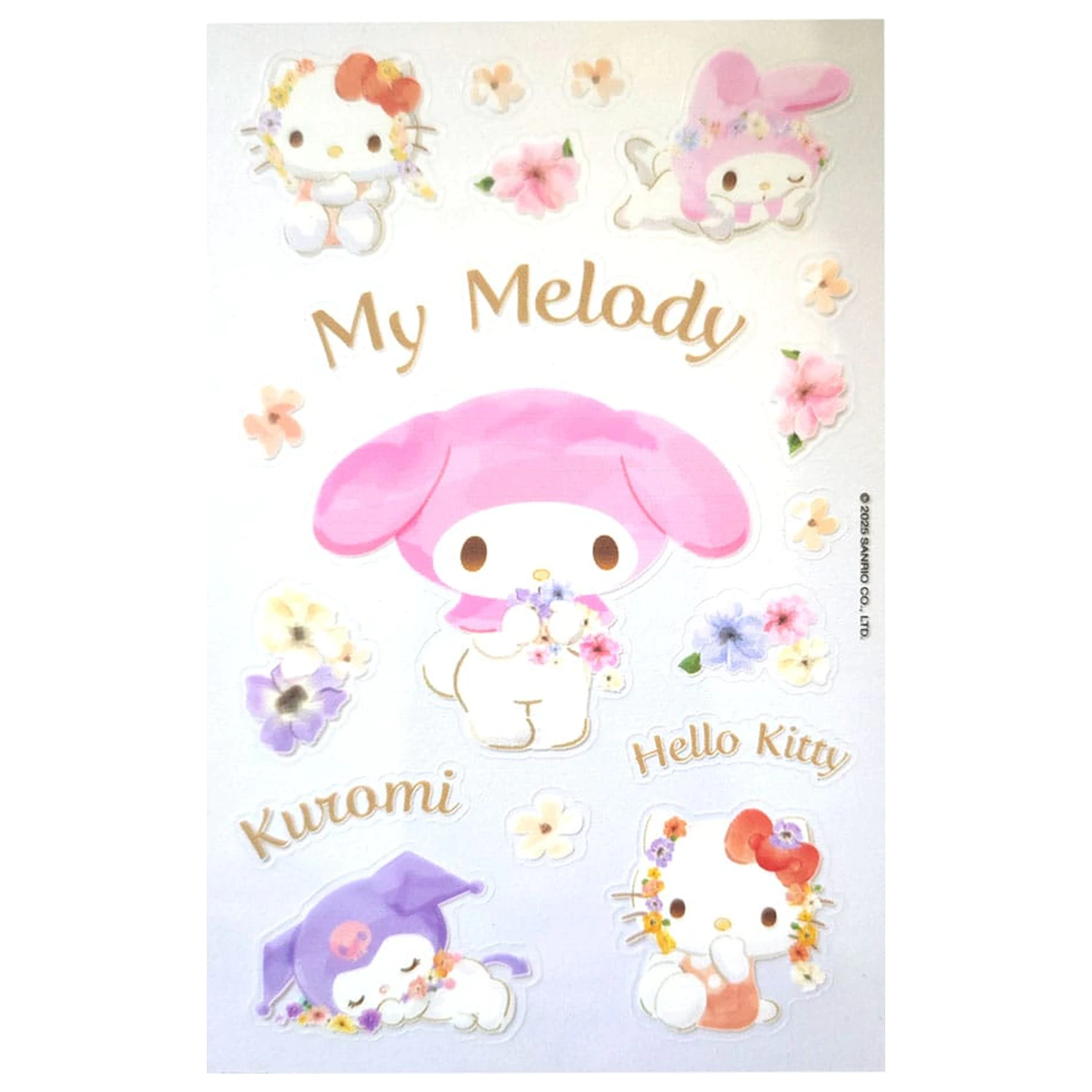 Sanrio Sticker Pack Hello Kitty & Friends Pastel Vivid produktová fotografia
