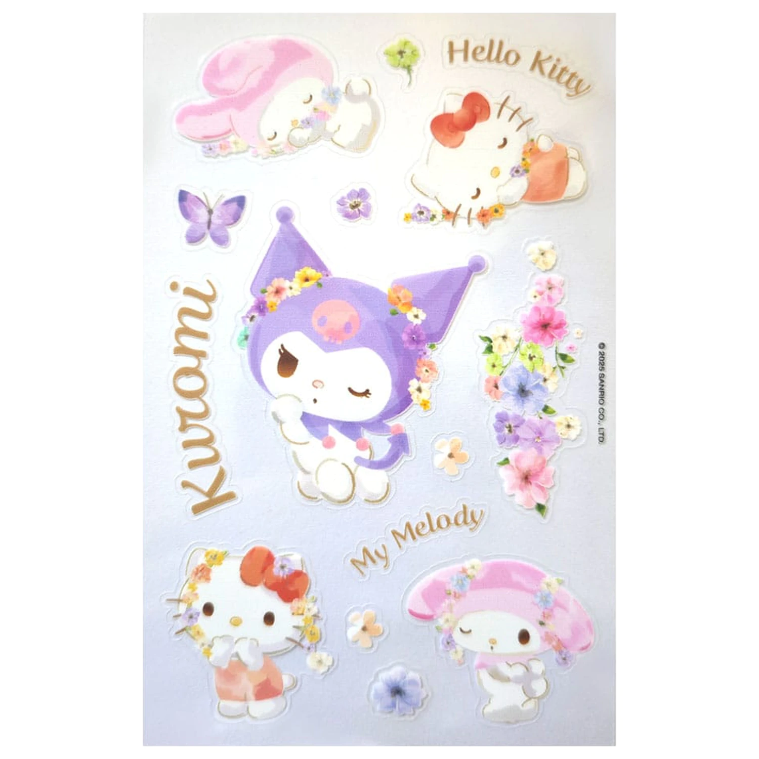 Sanrio Sticker Pack Hello Kitty & Friends Pastel Vivid produktová fotografia