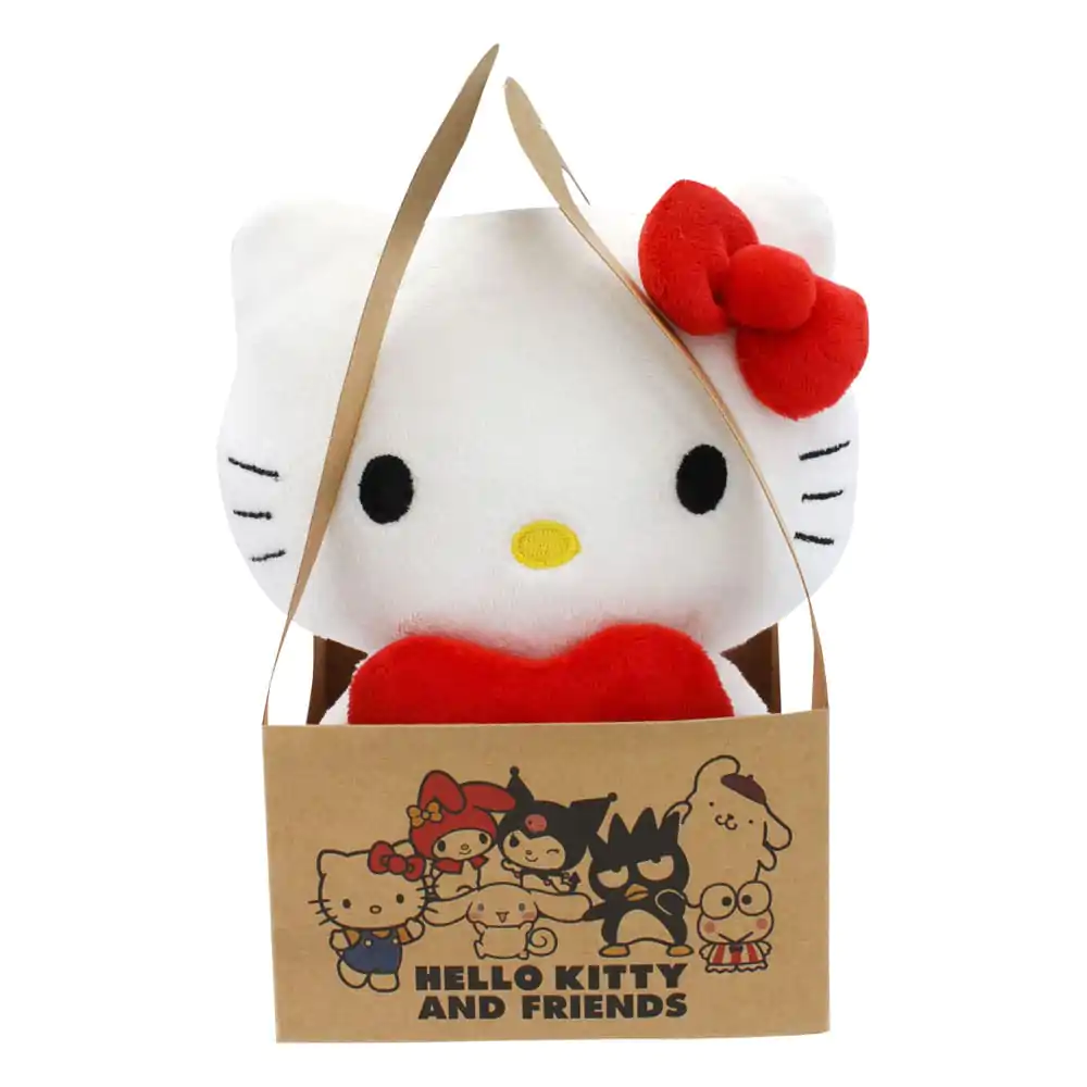 Sanrio Plyšová figúrka Hello Kitty Heart 14 cm produktová fotografia