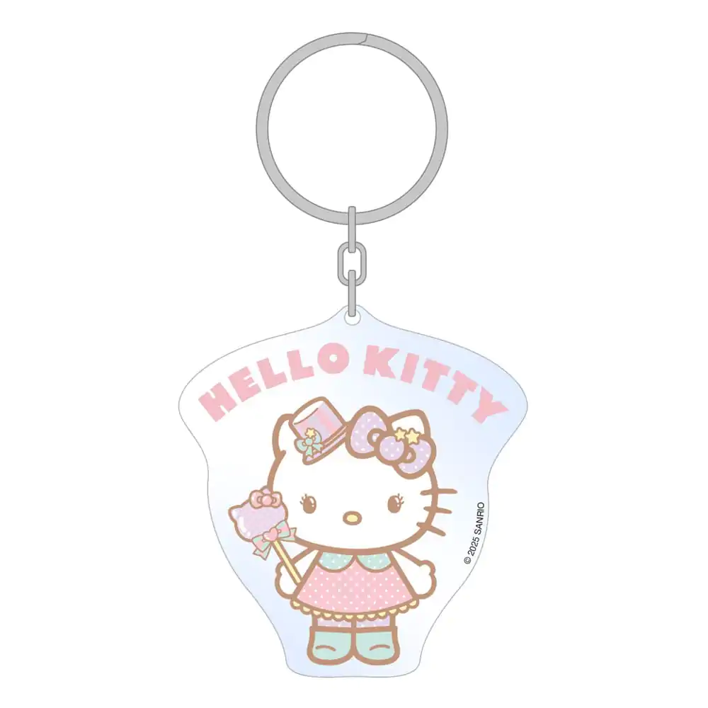Sanrio Akrylový prívesok na kľúče Hello Kitty Kawaii 6 cm produktová fotografia