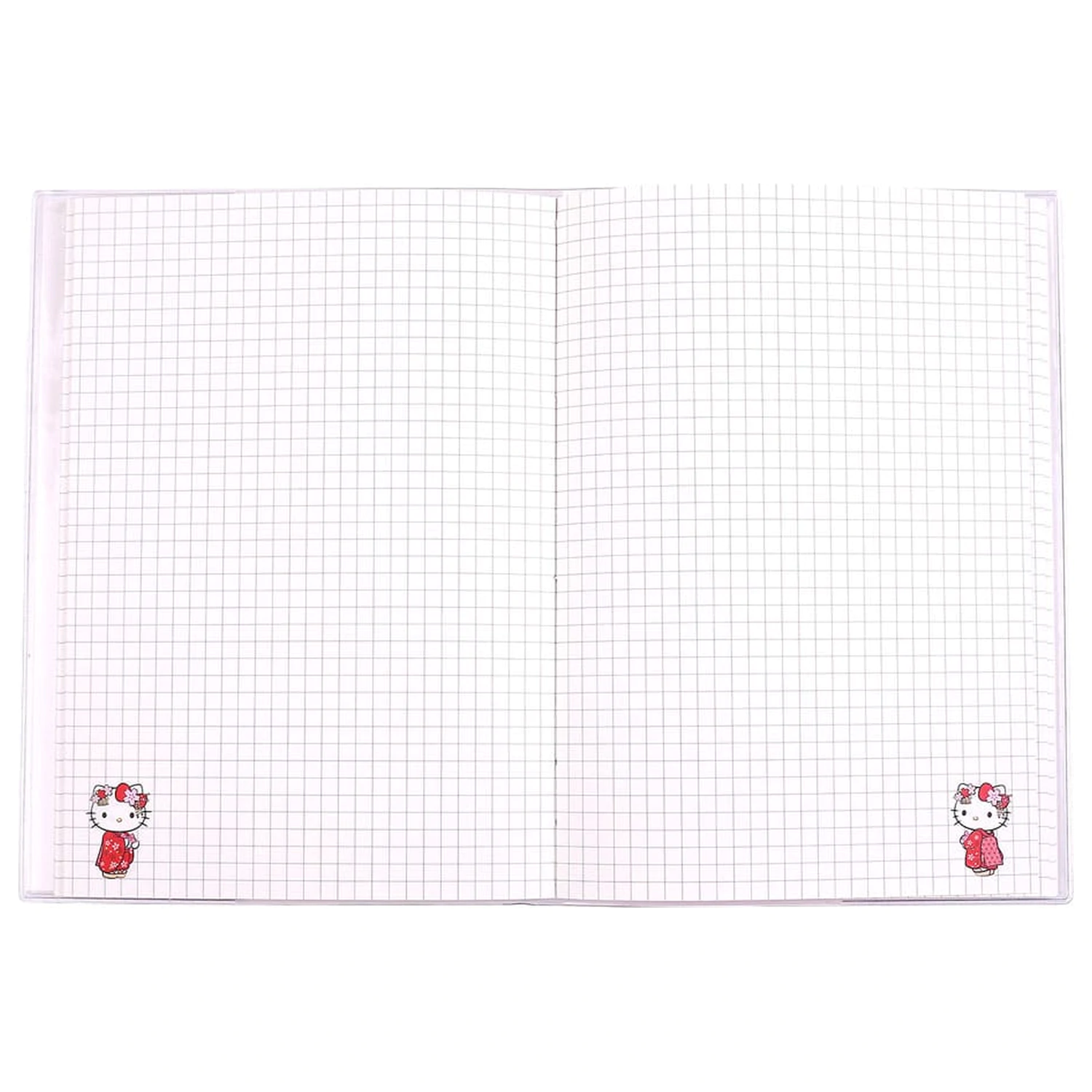 Sanrio Zápisník Hello Kitty Kimono Holografický kockovaný produktová fotografia