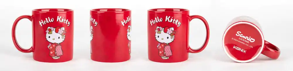 Sanrio Heat Change Hrnček Hello Kitty Kimono 320 ml produktová fotografia