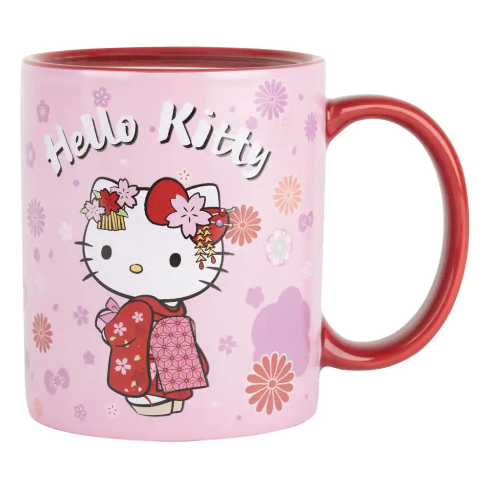 Sanrio Heat Change Hrnček Hello Kitty Kimono 320 ml produktová fotografia