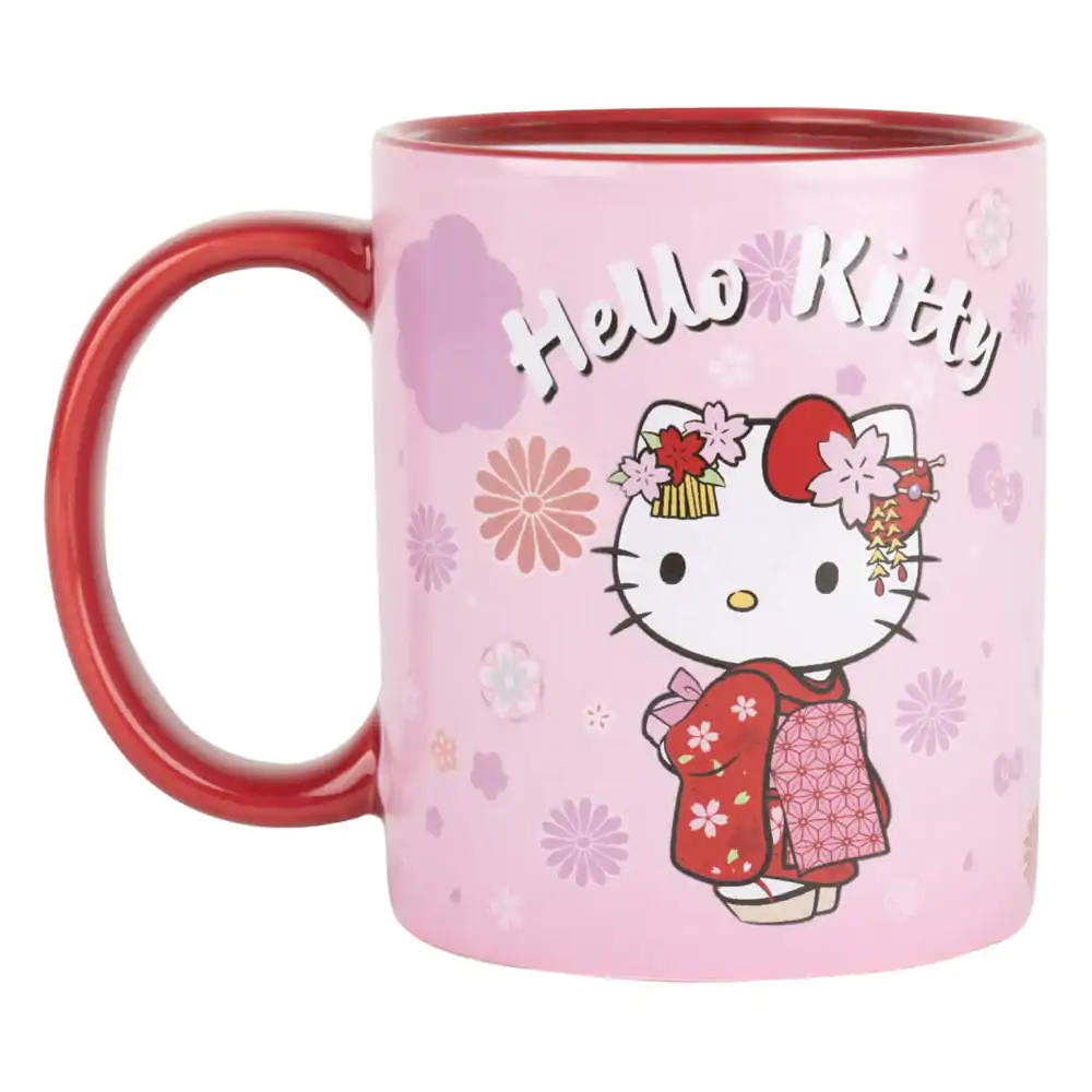 Sanrio Heat Change Hrnček Hello Kitty Kimono 320 ml produktová fotografia