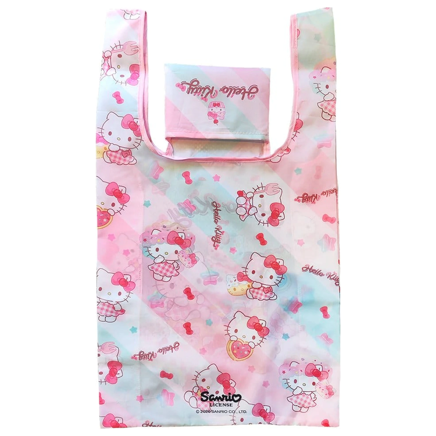 Sanrio Tote Bag Hello Kitty Snack And Sweet Skladacia produktová fotografia