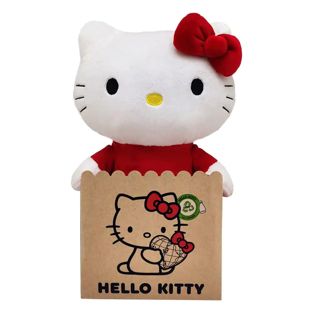 Sanrio Plyšová figúrka Hello Kitty s červenými šatami 24 cm produktová fotografia