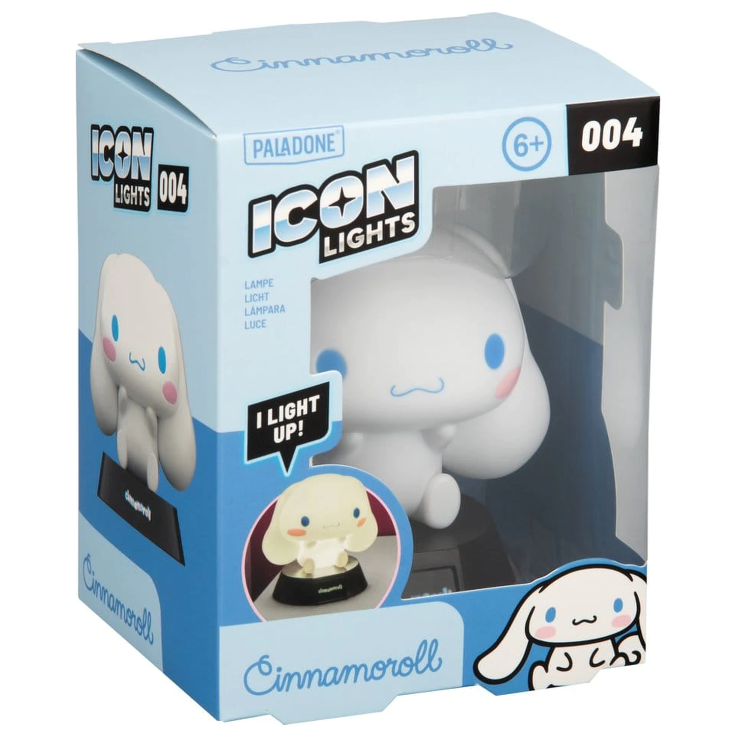 Sanrio Icon Svetlo Cinnamoroll 9 cm produktová fotografia