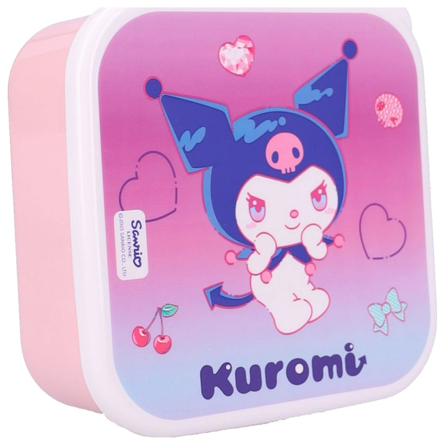 Sanrio Súprava boxov na desiatu Kuromi Fresh Bites produktová fotografia