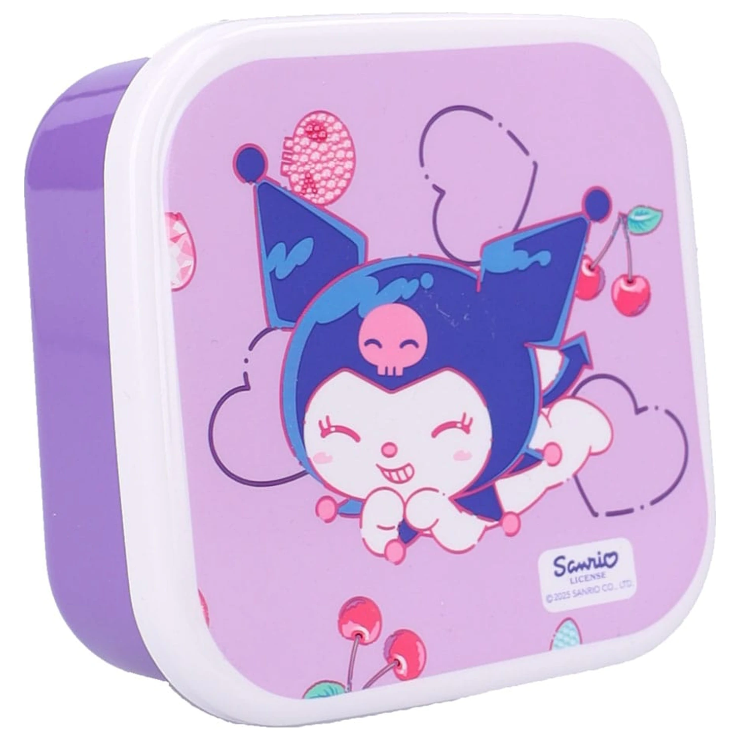 Sanrio Súprava boxov na desiatu Kuromi Fresh Bites produktová fotografia