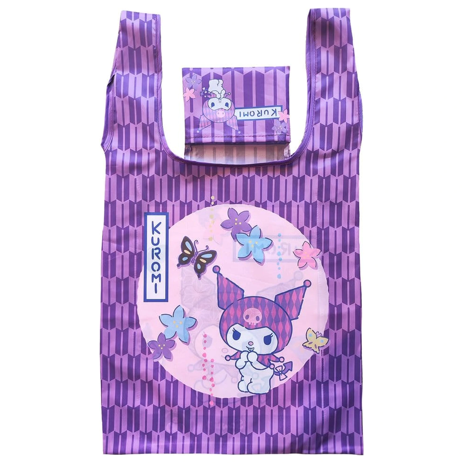 Sanrio Tote Bag Kuromi japonská skladacia taška produktová fotografia