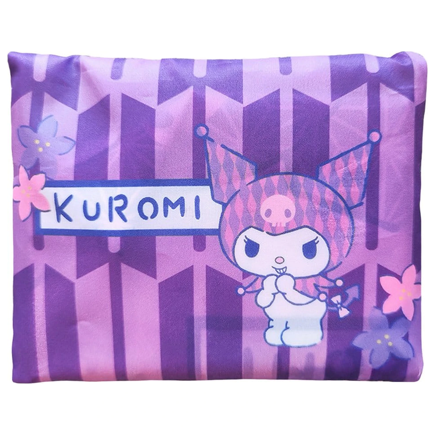 Sanrio Tote Bag Kuromi japonská skladacia taška produktová fotografia
