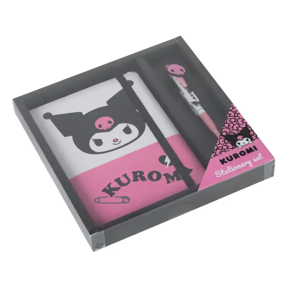 Sanrio Zápisník s Perom Gift Set Kuromi produktová fotografia