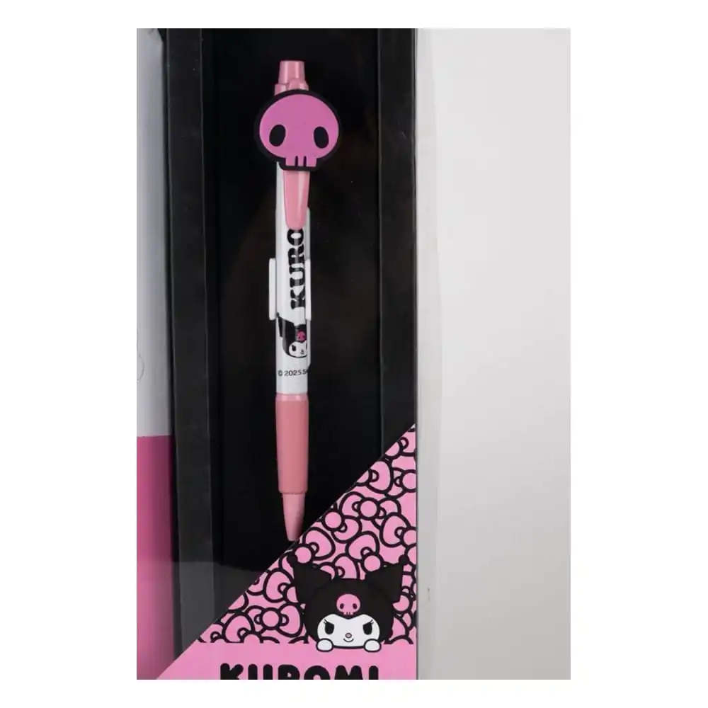Sanrio Zápisník s Perom Gift Set Kuromi produktová fotografia