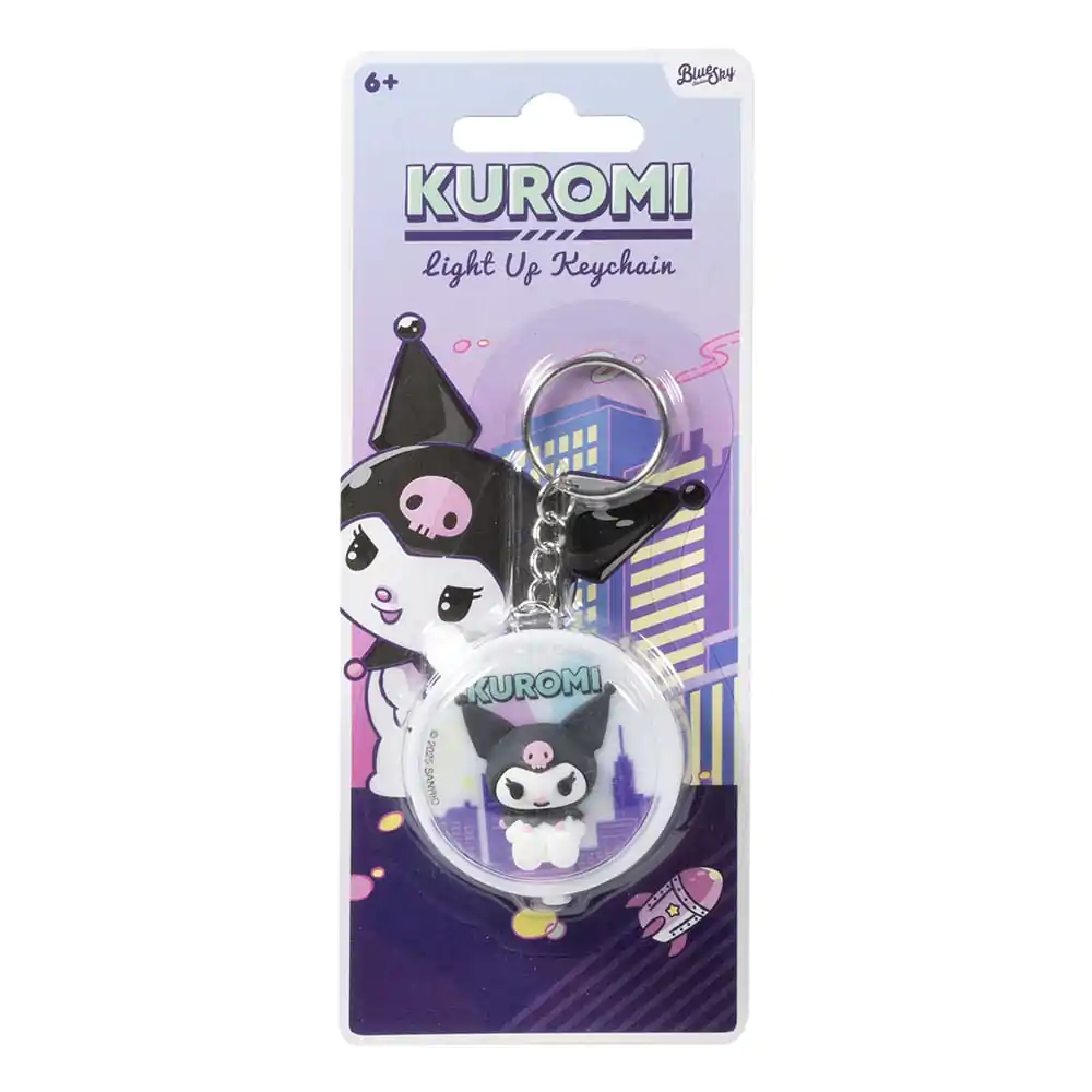Sanrio Kľúčenka so svetlom Kuromi produktová fotografia