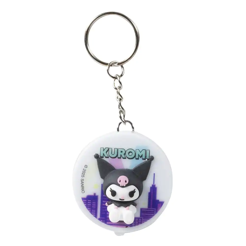 Sanrio Kľúčenka so svetlom Kuromi produktová fotografia