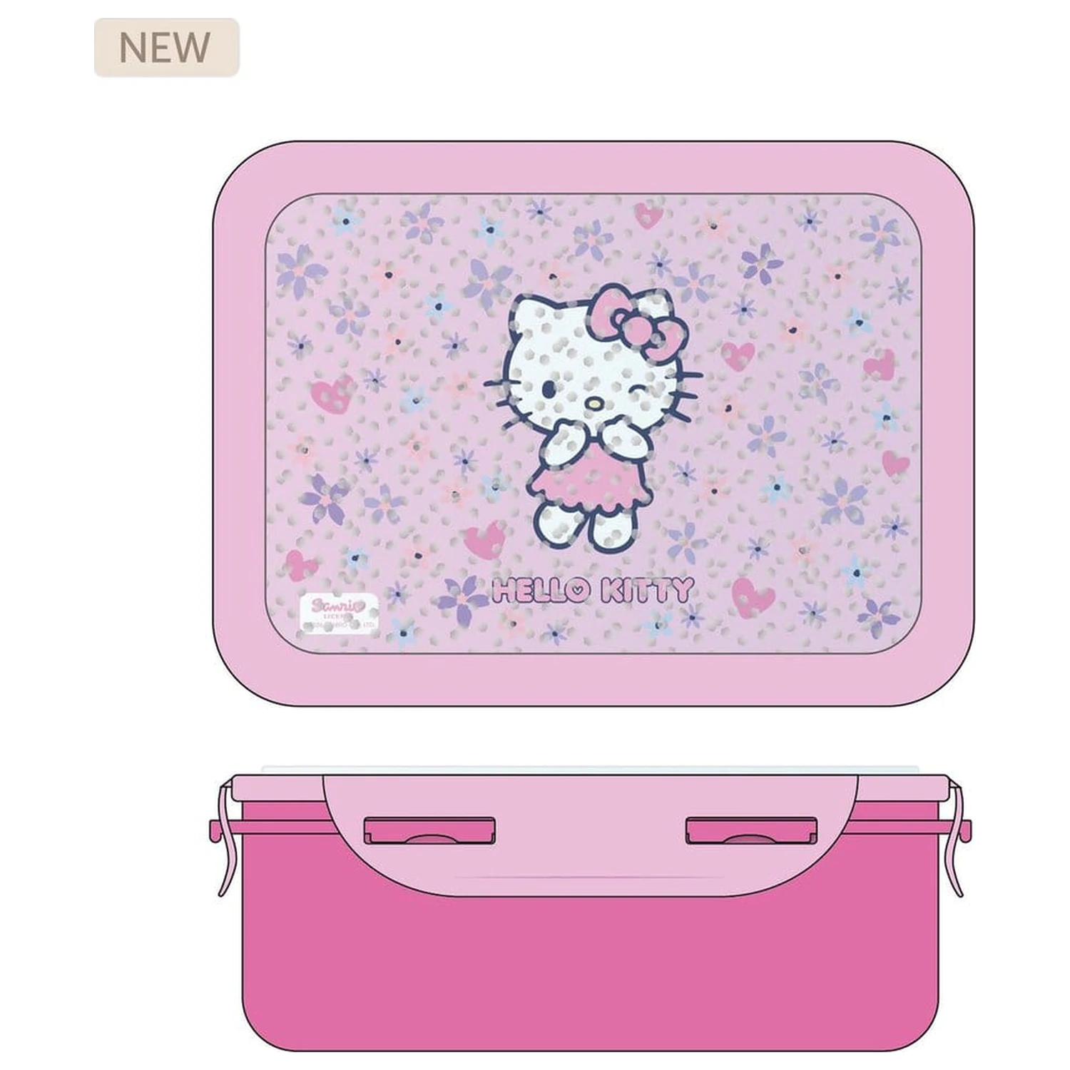 Sanrio Box na obed Lunch Love 18 cm produktová fotografia