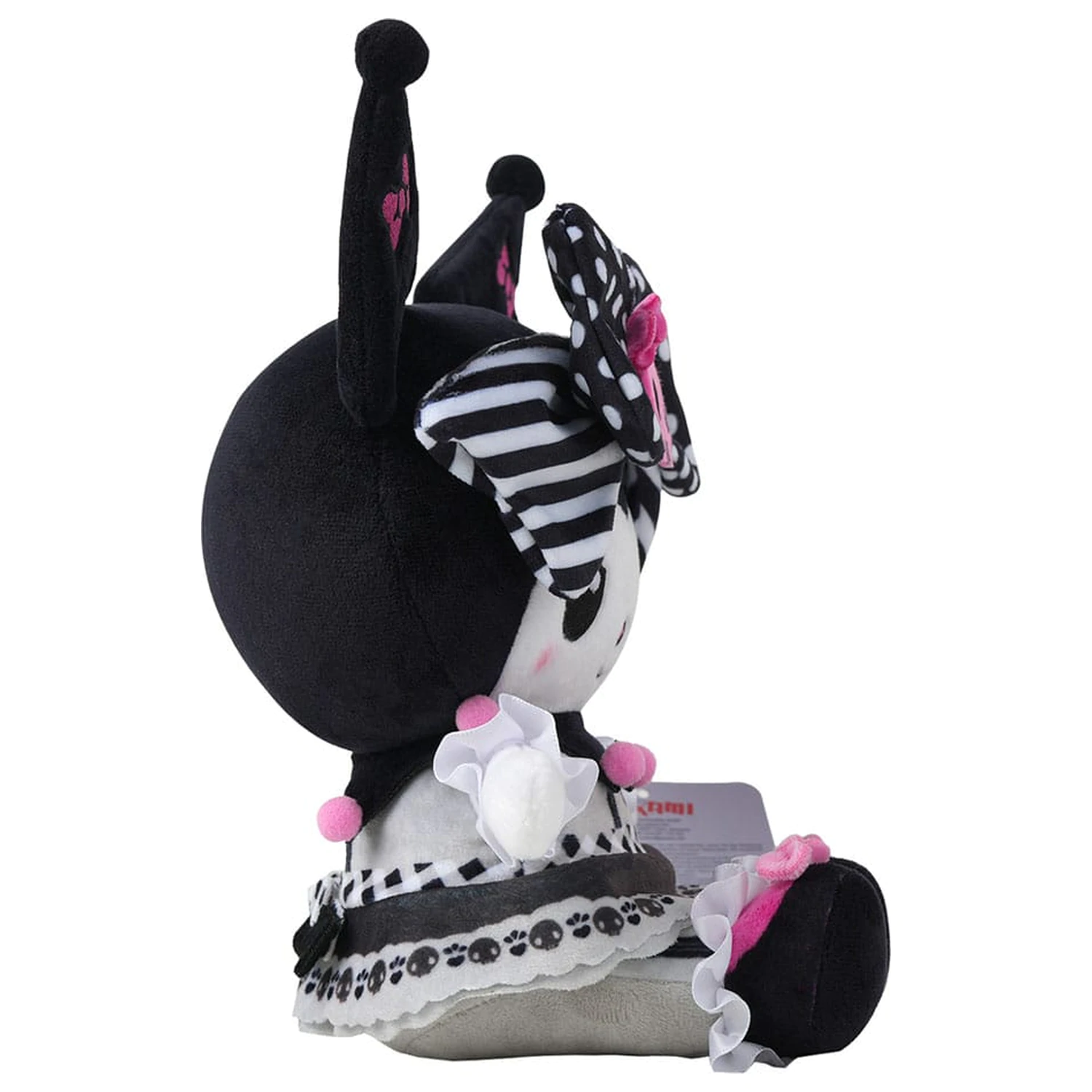 Sanrio Pink Black Party Series plyšová figúrka Kuromi 35 cm produktová fotografia