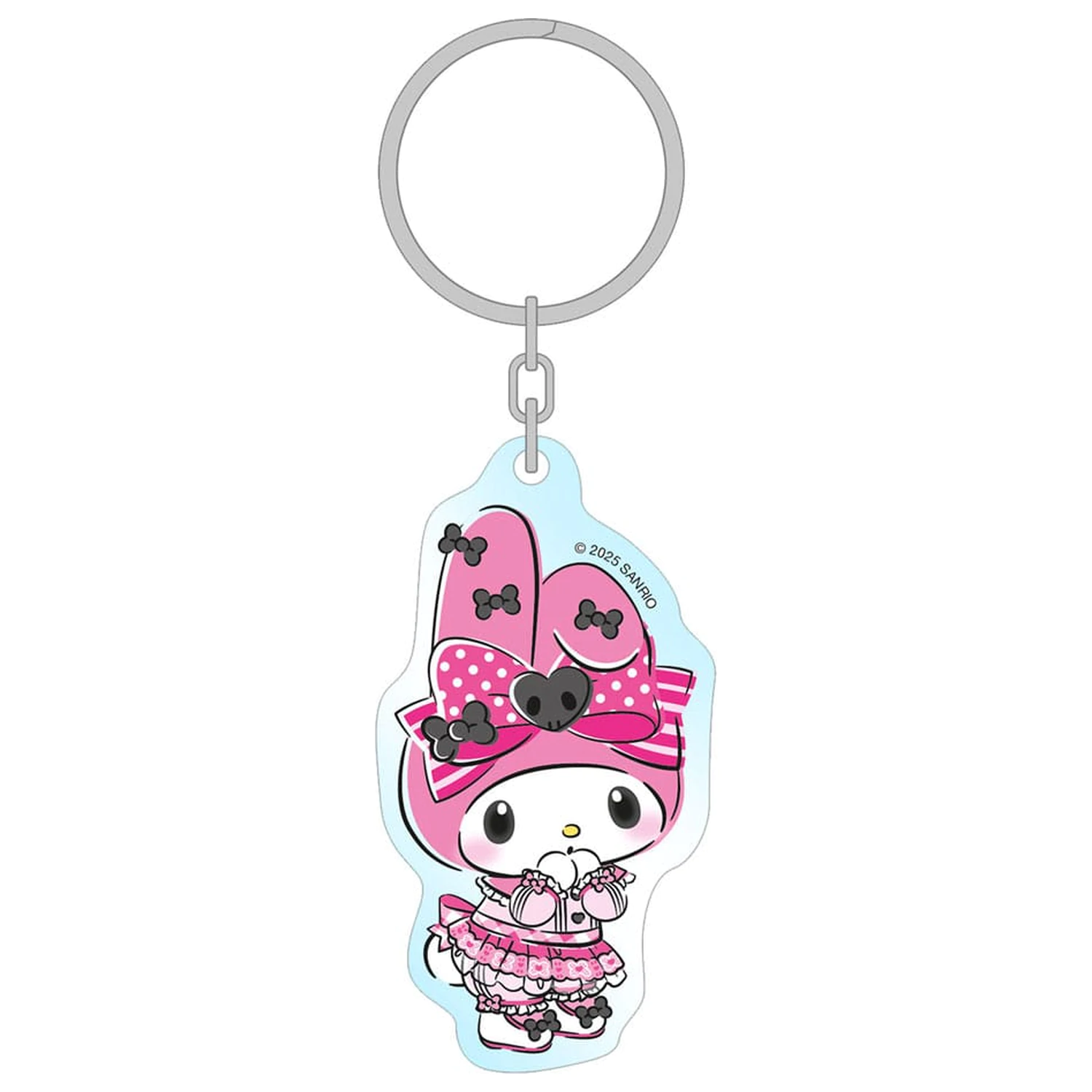Sanrio Pink Black Party Series Akrylová kľúčenka My Melody 7 cm produktová fotografia