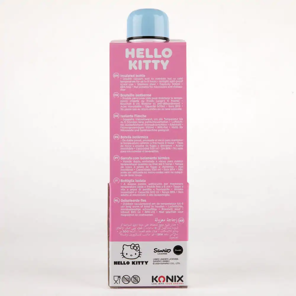 Sanrio Thermo Water Bottle Hello Kitty Harajuku - Termo fľaša na vodu produktová fotografia