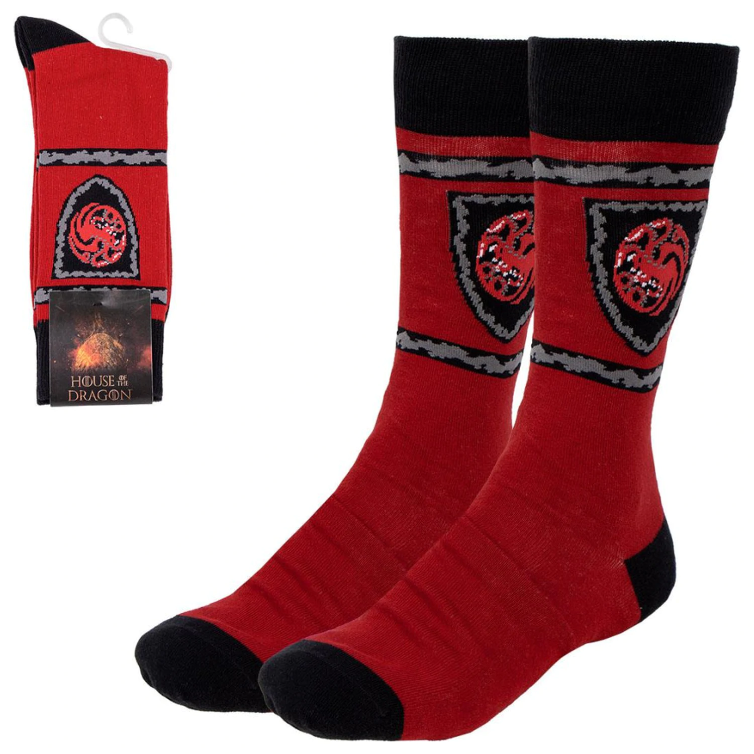 House of the Dragon Crest dospelé dlhé ponožky 35/41 produktová fotografia