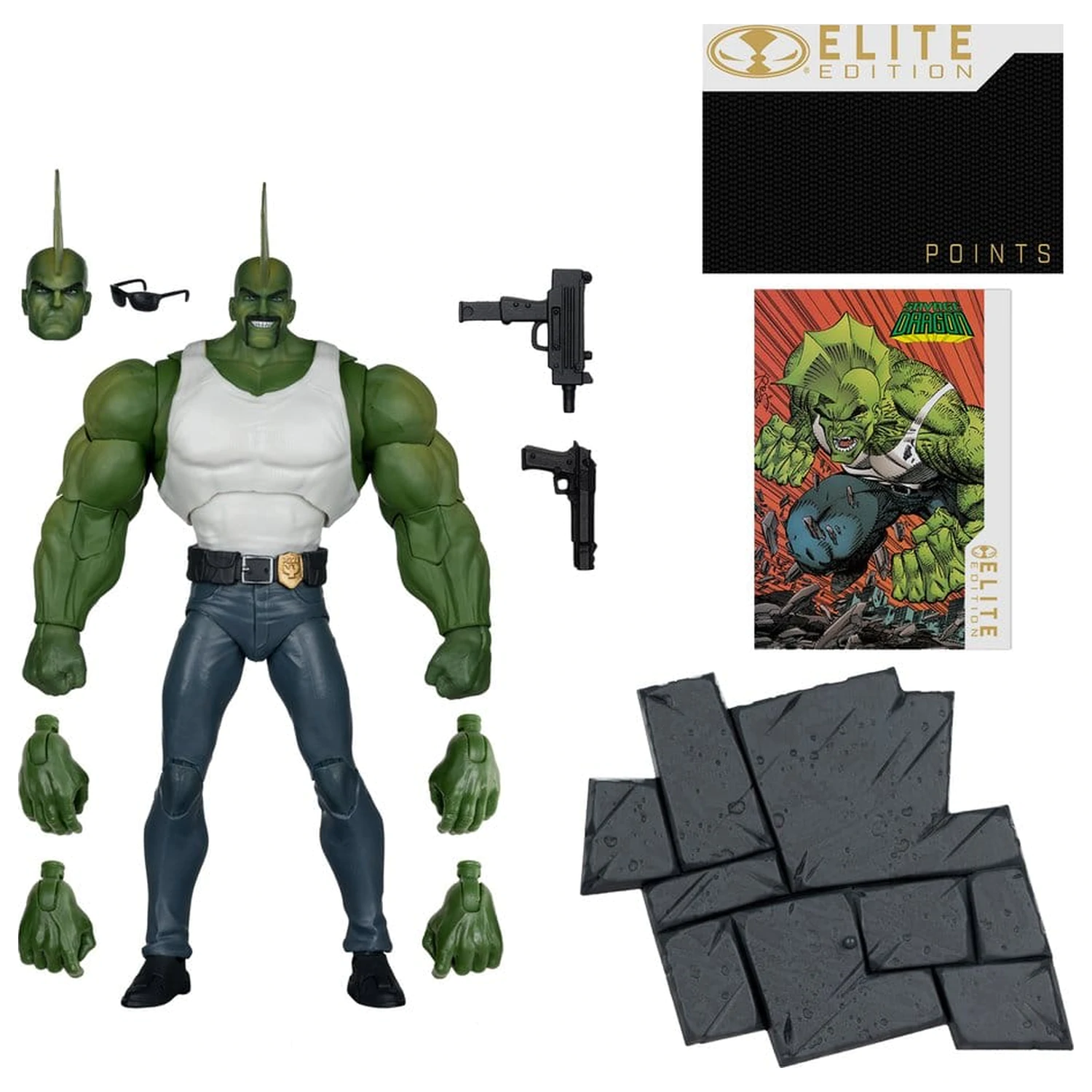 Savage Dragon Image Comics Founders Series McFarlane Elite Edition akčná figúrka Dragon 20 cm produktová fotografia