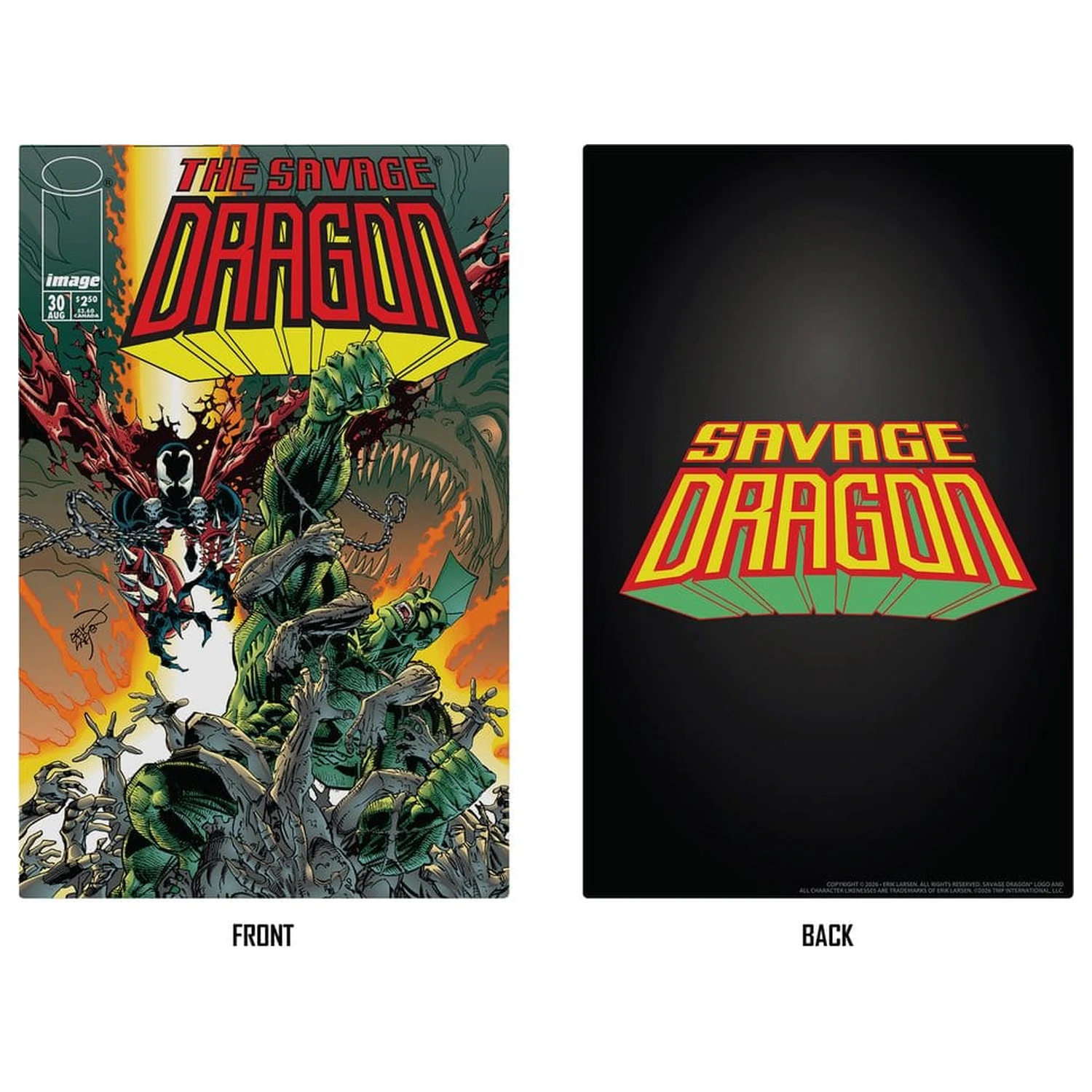 Savage Dragon Image Comics Founders Series McFarlane Elite Edition akčná figúrka Dragon 20 cm produktová fotografia