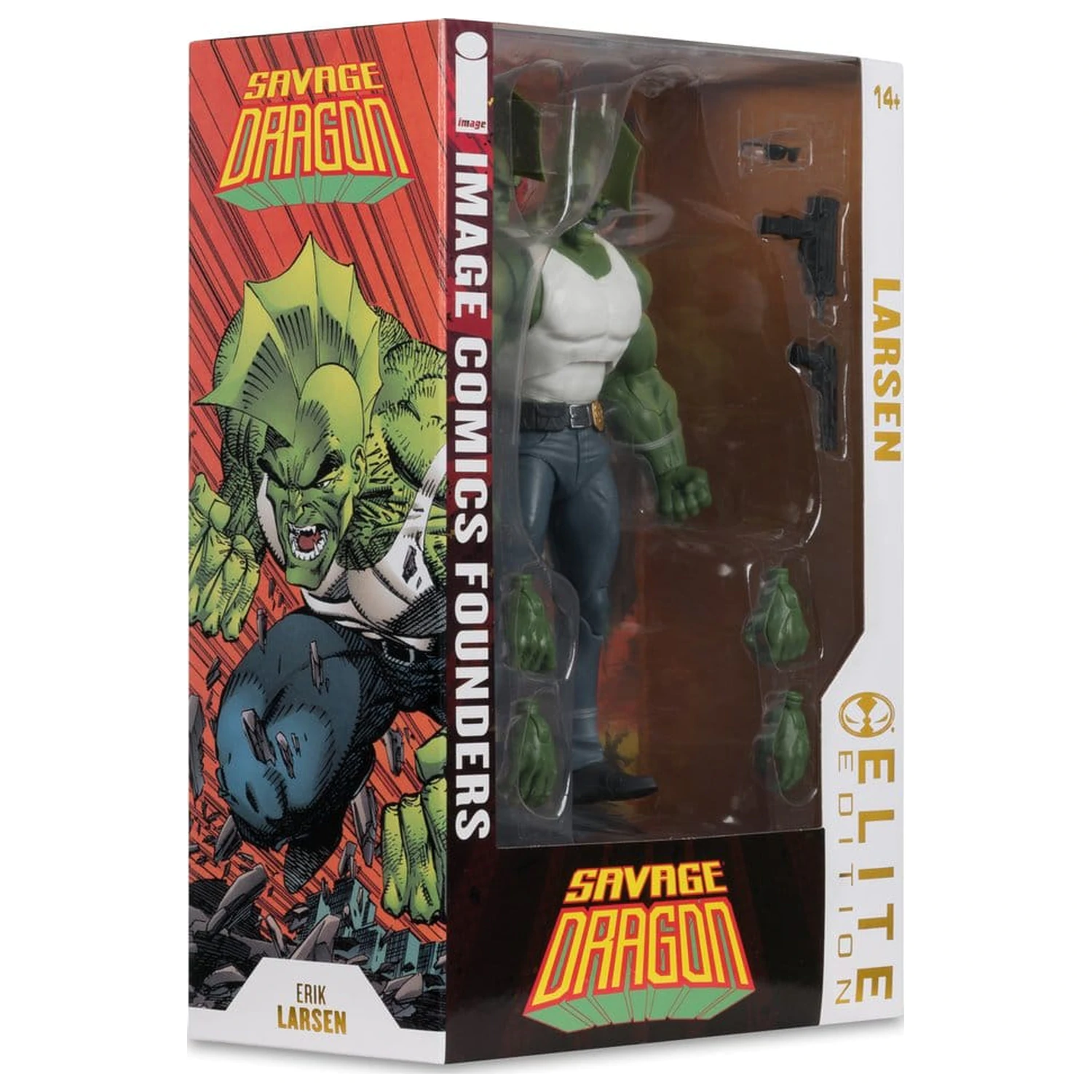 Savage Dragon Image Comics Founders Series McFarlane Elite Edition akčná figúrka Dragon 20 cm produktová fotografia