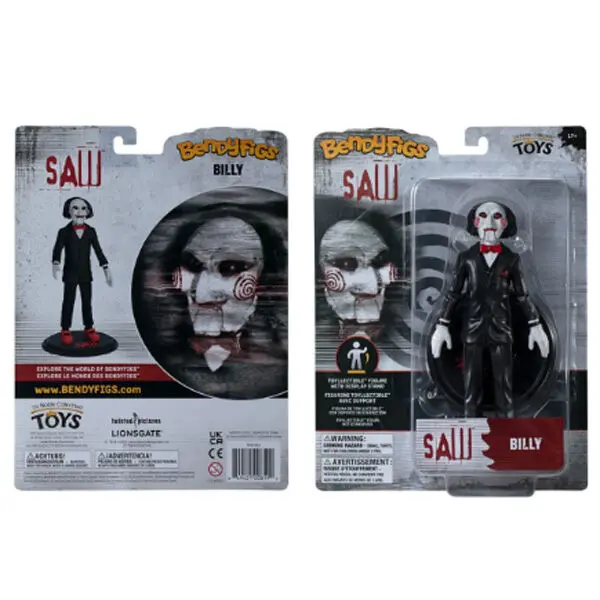 Saw Bendyfigs Ohybná figúrka Billy Puppet 18 cm termékfotó