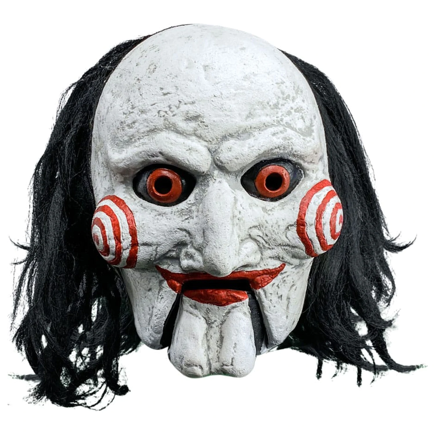 Saw Latexová maska Billy Puppet Pohyblivé ústa produktová fotografia