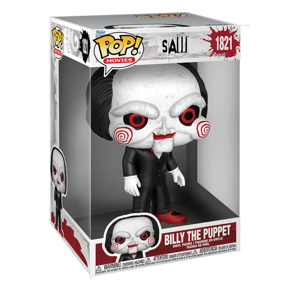 Saw Super Sized Jumbo Funko POP! Movies Vinylová figúrka Billy the Puppet 25 cm produktová fotografia
