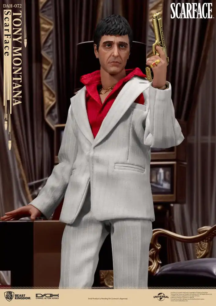 Scarface (1983) akčná figúrka Tony Montana 20 cm produktová fotografia