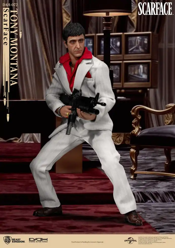 Scarface (1983) akčná figúrka Tony Montana 20 cm produktová fotografia