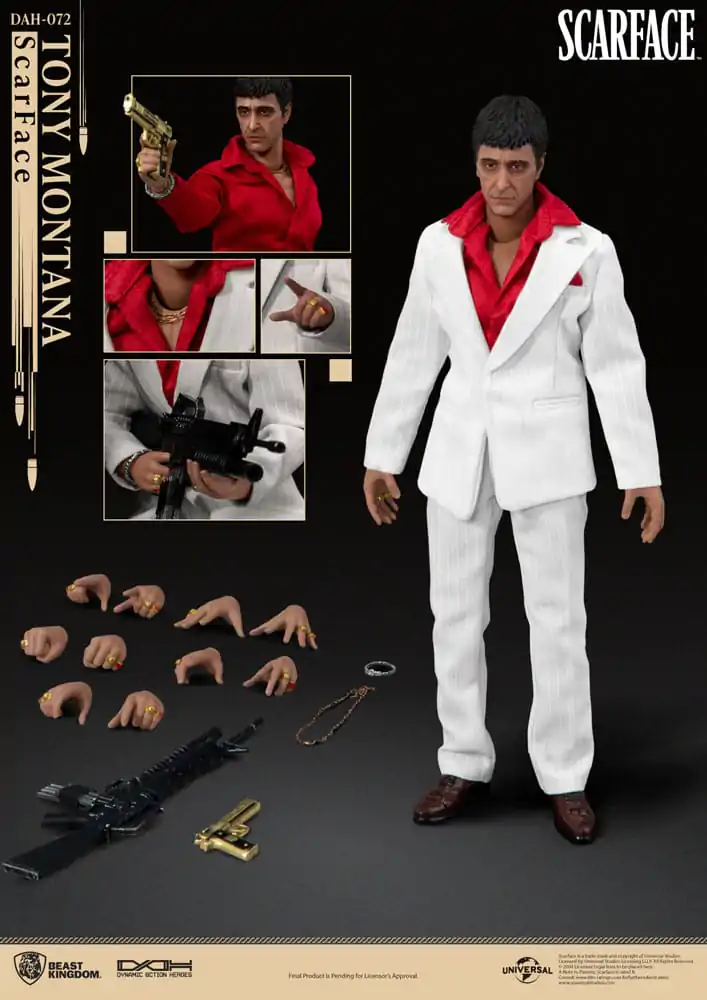 Scarface (1983) akčná figúrka Tony Montana 20 cm produktová fotografia