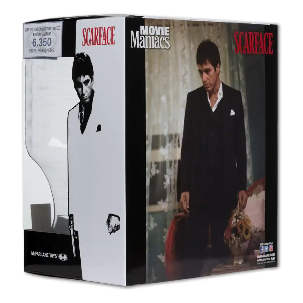 Scarface Movie Maniacs PVC Soška Tony Montana 17 cm produktová fotografia
