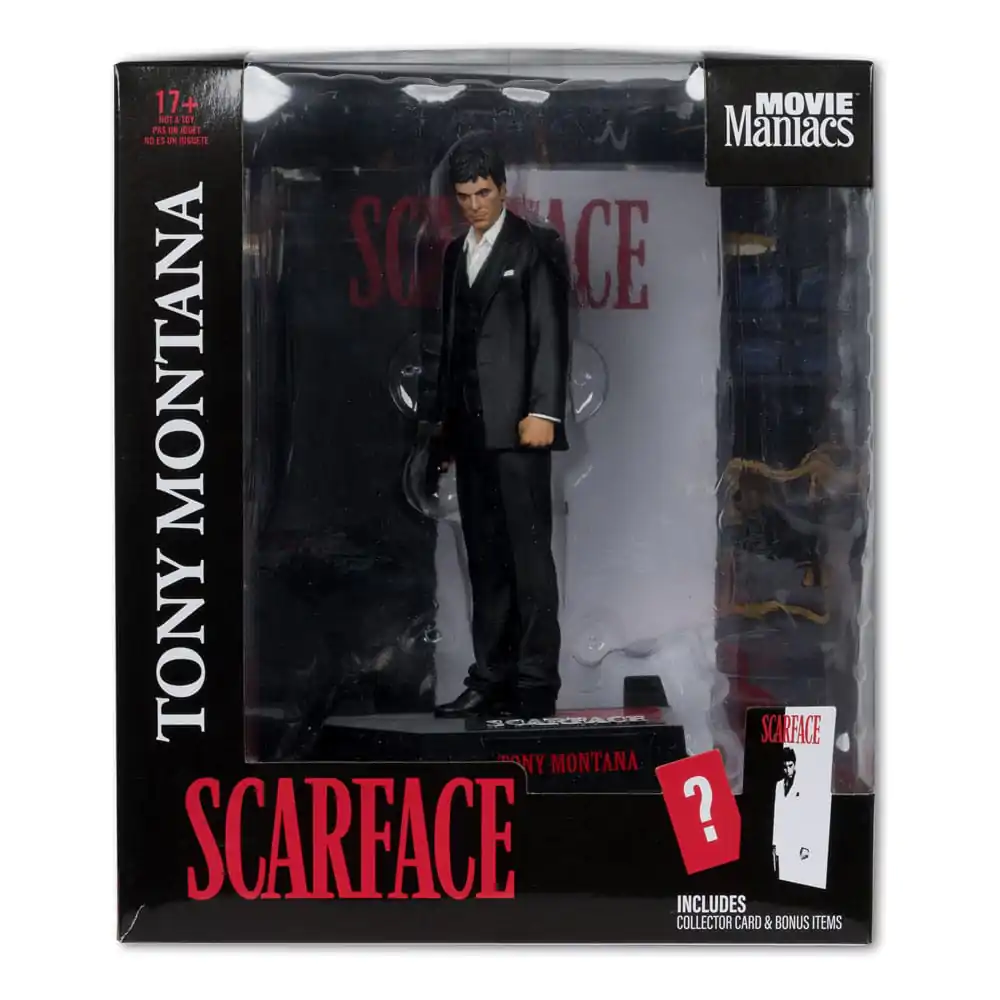 Scarface Movie Maniacs PVC Soška Tony Montana 17 cm produktová fotografia