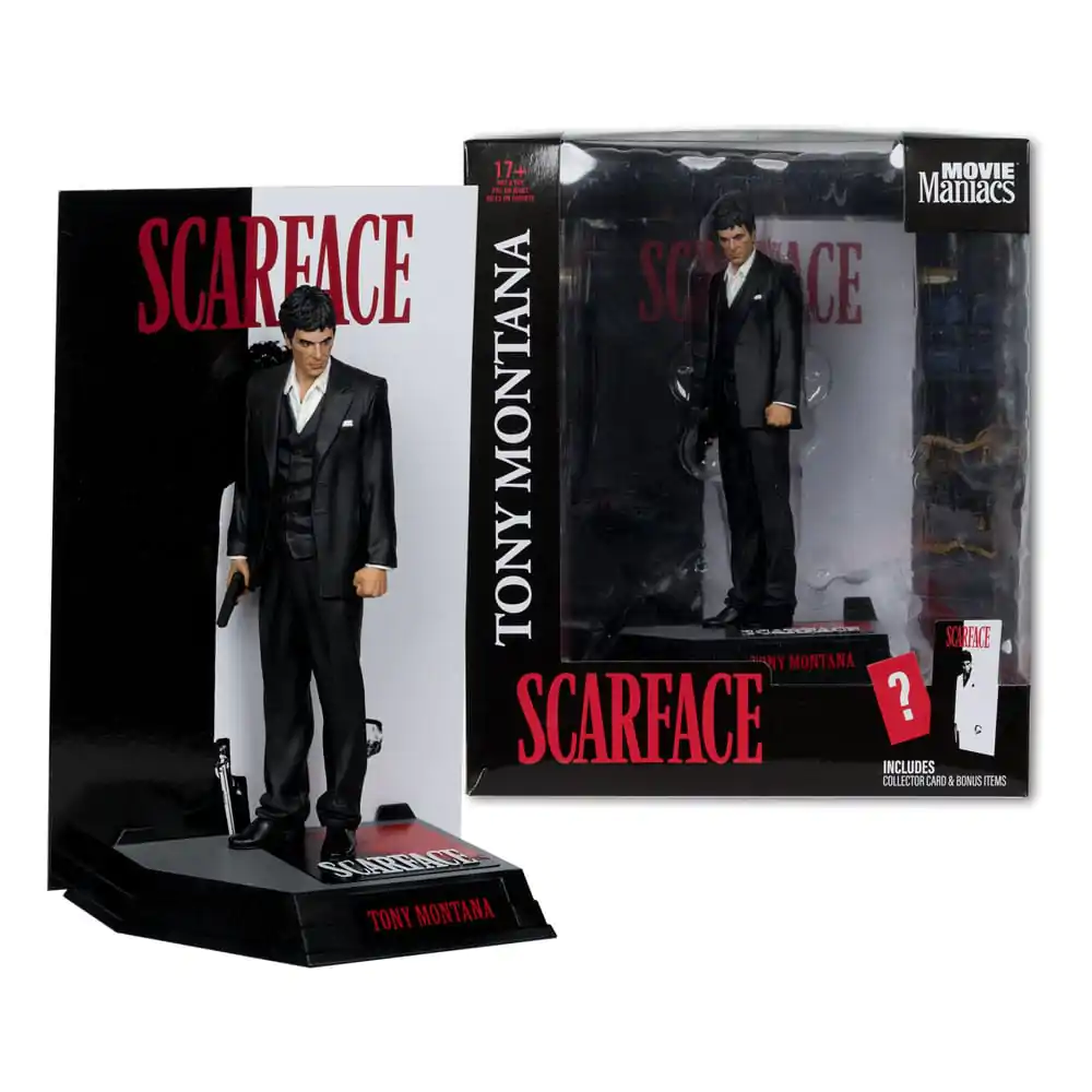 Scarface Movie Maniacs PVC Soška Tony Montana 17 cm produktová fotografia