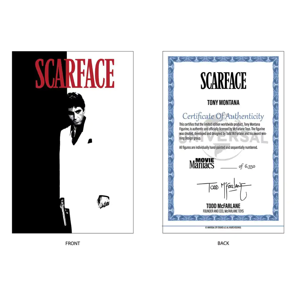 Scarface Movie Maniacs PVC Soška Tony Montana 17 cm produktová fotografia