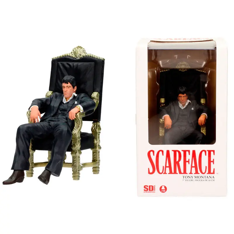 Scarface Movie Icons PVC soška Tony Montana 18 cm termékfotó