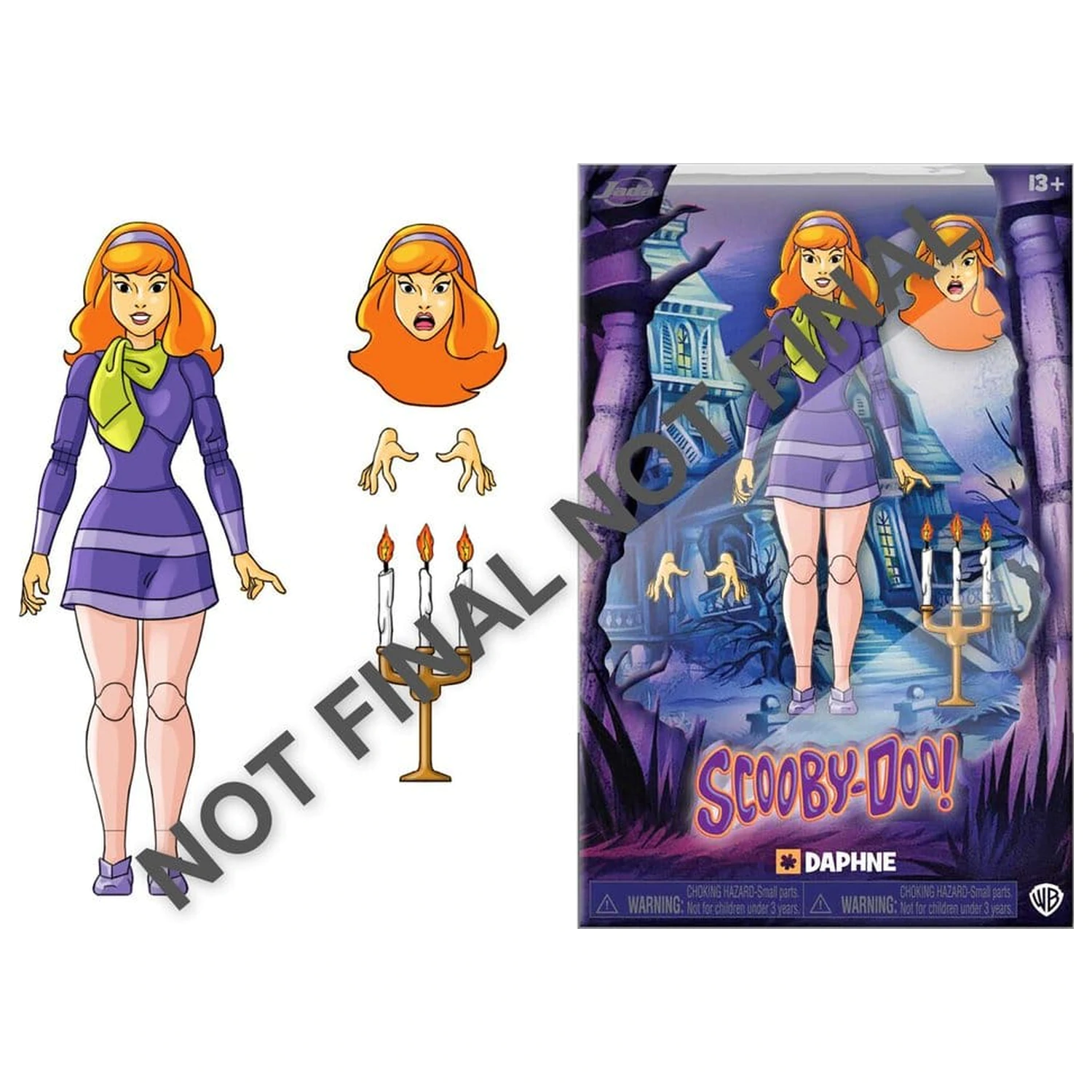 Scooby Doo akčná figúrka Daphne 14 cm produktová fotografia