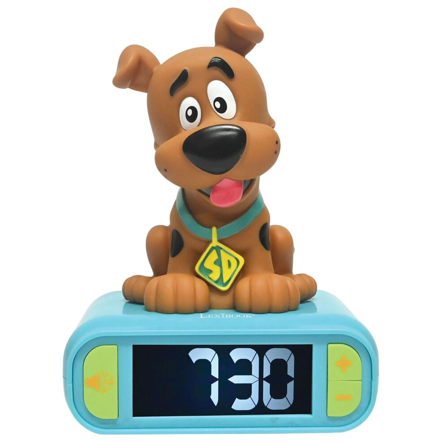 Scooby Doo Digitálny budík s Doo 3D nočným svetlom a zvukovými efektmi produktová fotografia