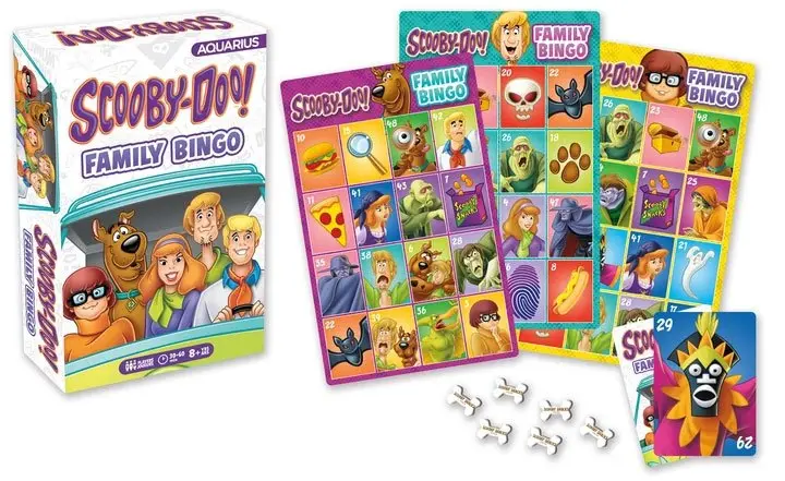 Scooby-Doo stolová hra Family Bingo English Version produktová fotografia
