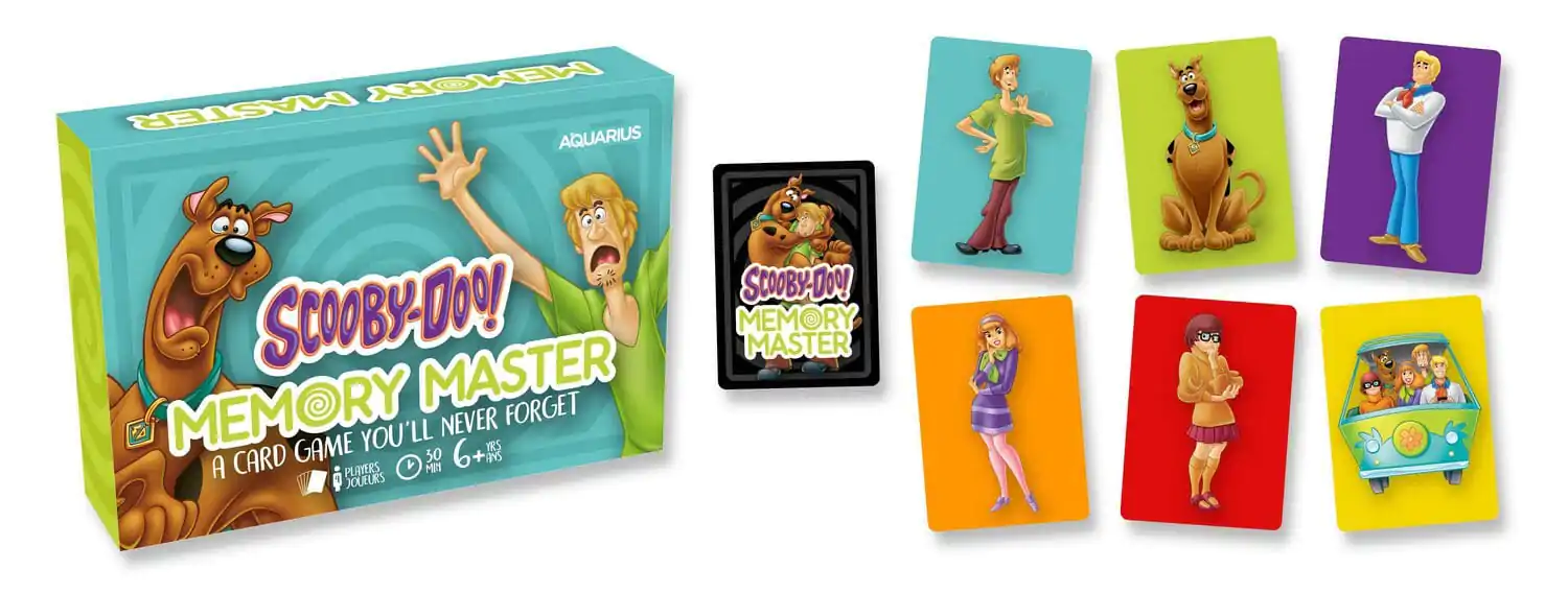 Scooby Doo Memory Master Kartová hra produktová fotografia