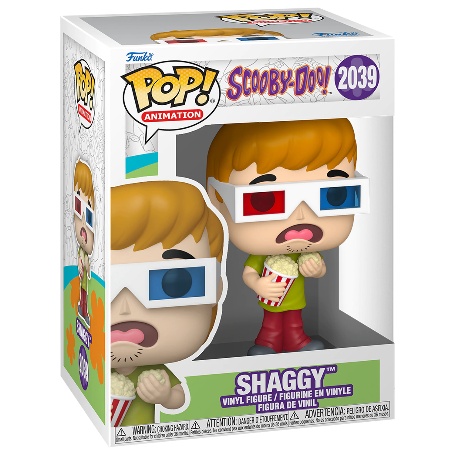 Scooby Doo Pop! Animation Vinylová figúrka Shaggy 9 cm produktová fotografia