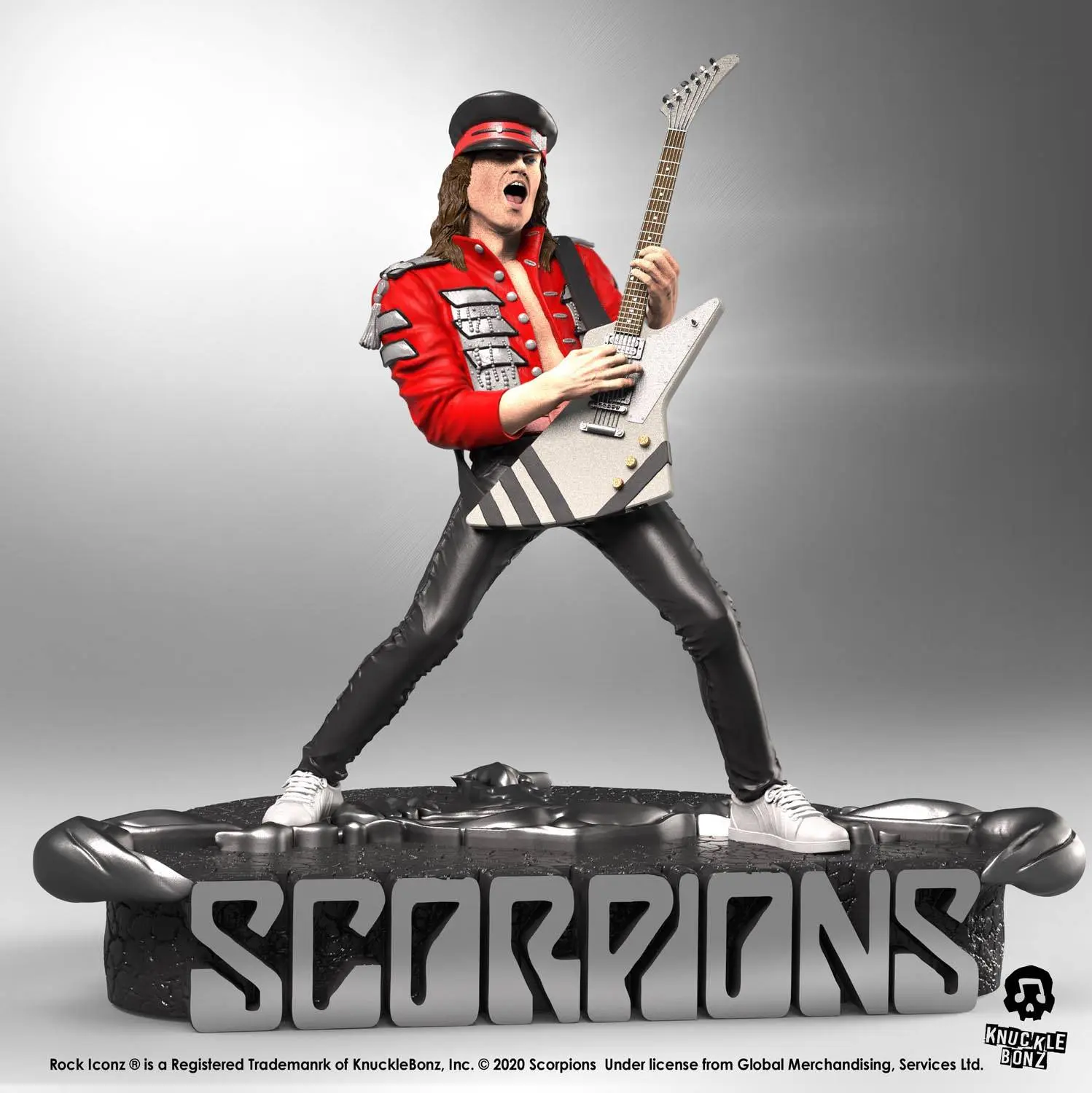 Scorpions Rock Iconz Socha Matthias Jabs Limited Edition 22 cm produktová fotografia